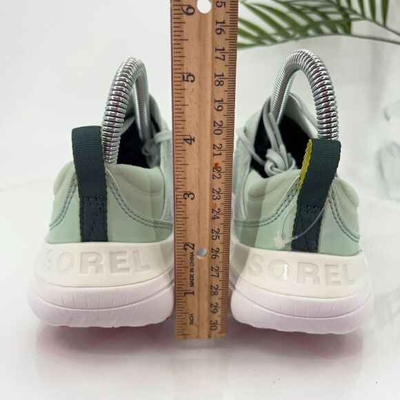 Sorel Explorer Blitz Stride Women's Size 6 Green White Lace Up Sneakers Shoes - Picture 8 of 16